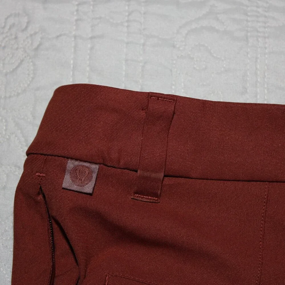 Lululemon Men's Commission Pant Slim Chino Size 28 Waist LM5AF2S Rust Color - Picture 11 of 11
